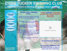 Tablet Screenshot of christuckerswimmingschool.co.uk